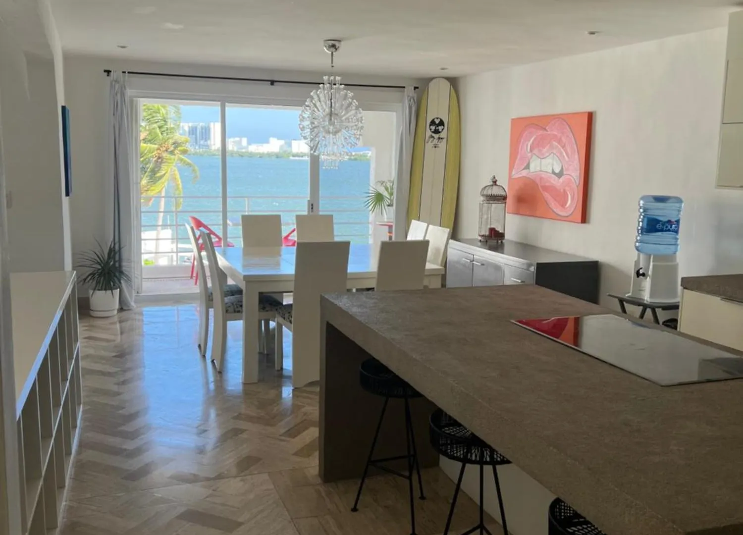 Penthouse Frente A La Laguna Cancun
